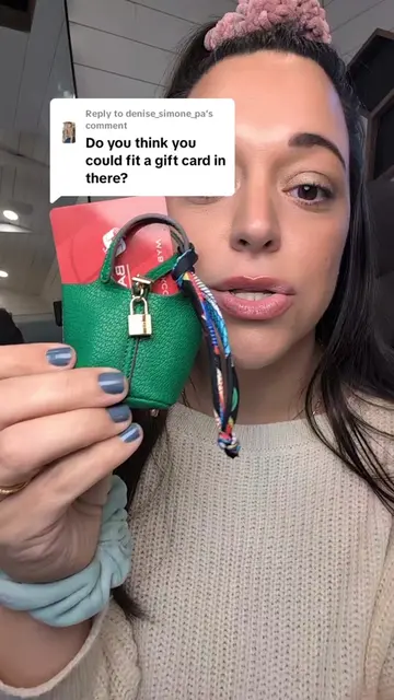 Replying to @denise_simone_pagift card holders, bag charms or Christmas ornaments  #bagcharms #bagaccessories #giftcardholder #giftcards