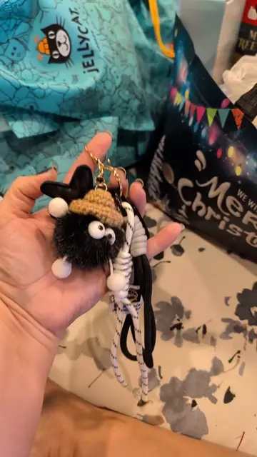 how cute is this soot sprite? #studioghibli #sootsprite #christmasgiftideas