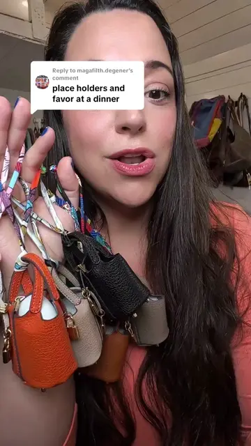 Replying to @magafilth.degenerluxury inspired bag charms - so cute!  #bagcharms #littlethings #bagtok
