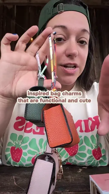 these bag charms are adorable! #bagcharms #cutethings #pursetok