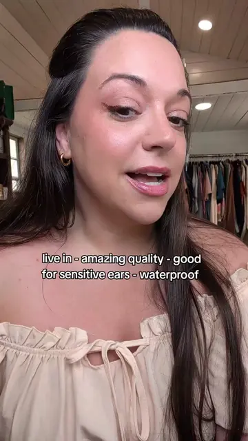 waterproof jewelry 😍 💦  #ohclementine #waterproofjewelry