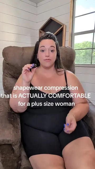 shapewear that is actually comfortable for a plus size woman - I know, it's like finding a unicorn!  #shapewear #surgerytiktok #plussizeshapewear