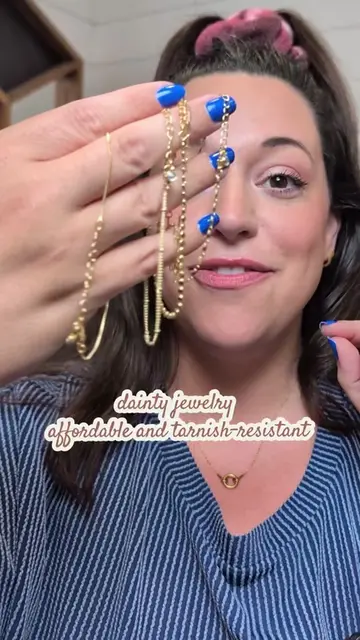 dainty jewelry is my go-to #affordablejewelry