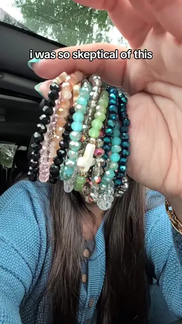 12 bracelets for an amazing price I was shocked #braceletstacking #braceletstyle