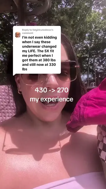 Replying to @fatgirlcutedresswhen you live in the country. you can suntan in your favorite underwear and make tik toks while you do it.  don't judge me  also, when I was 430 I probably should have been in the other listing wearing like a 4X however this was all I had at the time and I just love these so much!  #plussizeunderwear