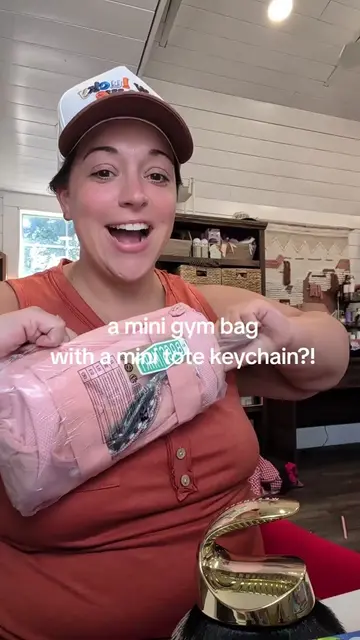 an adorable mini gym bag  #summerwins #dealsforyoudays #summervibes