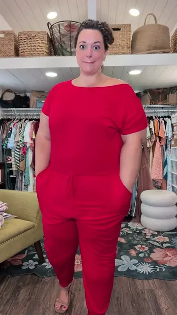romper style jumpsuit #dealsforyoudays #plussizefashion