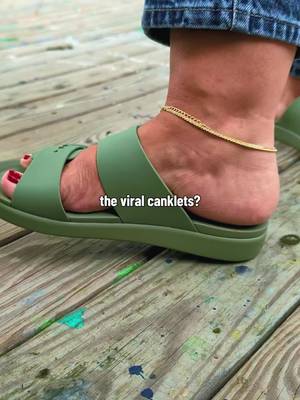 anklets for bigger ankles? #dealsforyoudays #summervibes #plussizejewelry #affordablejewelry