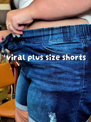bloomchic viral plus size shorts #dealsforyoudays #plussizefashion #bloomchic