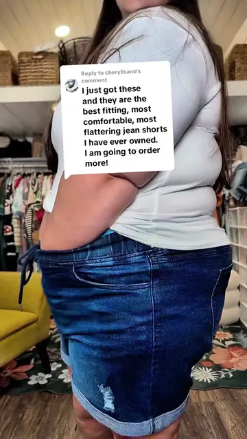 Replying to @cherylisano absolutely love these shorts! I'm so glad you love them!  #plussizefashion #plussizequeen #plussizeshorts