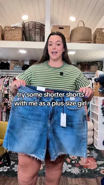 new Judy blue shorts - let's try them on #judybluedenim
