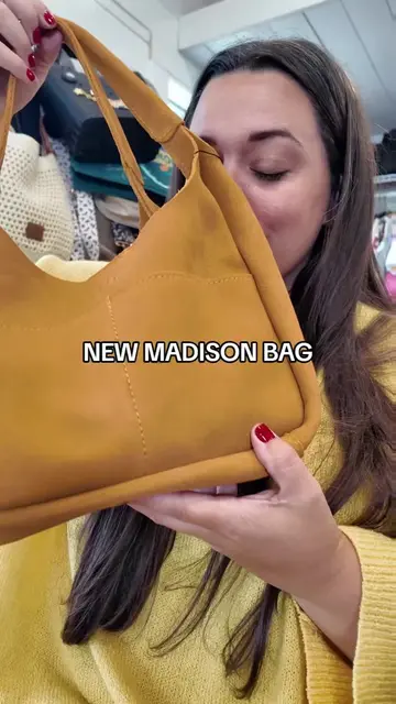 dijon mustard anyone?  #plgpartner #plussizeedition #lovemyleather  @PORTLAND LEATHER GOODS