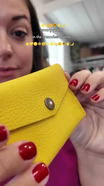 mini envelope wallet 🗃️  #plgpartner #lovemyleather #wallettok  @PORTLAND LEATHER GOODS