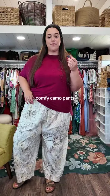 light camo is so trendy rn #plussizefashion #summerfinds