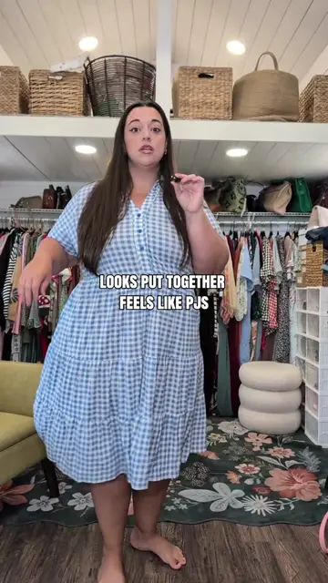 absolutely stunning little dress #plussizefashion #womensdresses #plussizetiktok