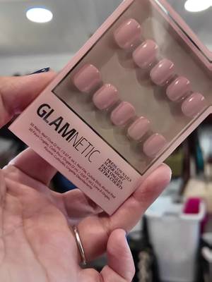 just a few quick steps and you're left with a beautiful manicure!  #glamnetic #fakenails