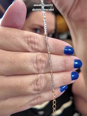 such a beautiful bracelet and the sparkles in natural light are so stunning!  #bracelet
