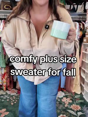 fall sweater - how cute is this? #plussizeoutfits #plussizecommunity #plussizefashion #fallfashion