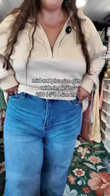 wide legs jeans 👖😲  #womensjeans #avalaneboutique #tummycontroljeans