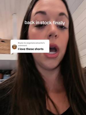 Replying to @angelamcamacho back in stock y'all!  #plussizefashion #plussizeshorts #bloomchic