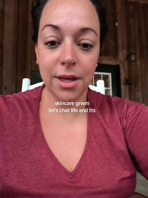 just a little chatty skincare on the porch video #skincare