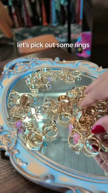 so many rings - not enough hand space!  #affordablejewelry