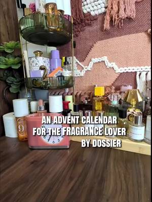 for the fragrance lovers  #adventcalendar #dossierperfumes #christmasgiftideas