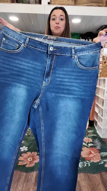 affordable jeans like this!? #plussizefashion #affordablefashion