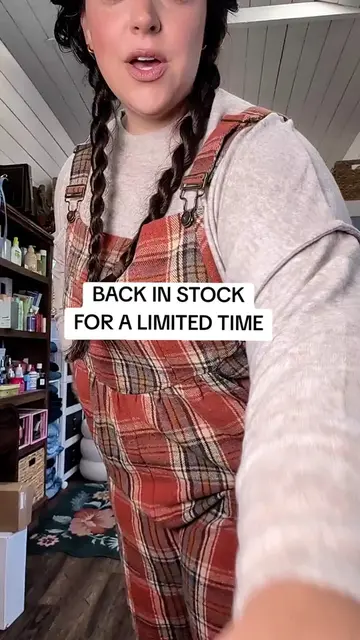 back in stock!  #flannel #fallinspo