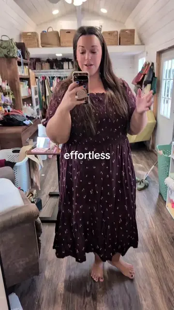 effortless and comfy dress  #plussizefashion