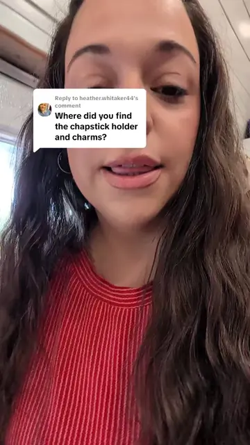 Replying to @heather.whitaker44chapstick holder!
