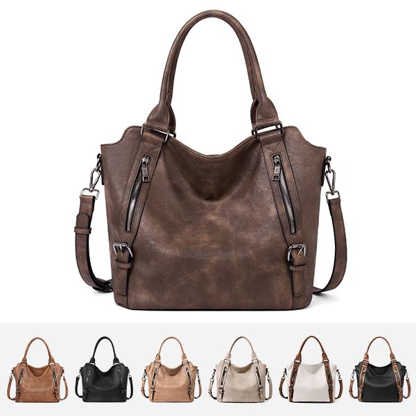 CLUCI DealsForYouDays  Laptop Tote Bag Purses for Women Vegan Vintage Leather Handbags Tote Purse Shoulder Bag Large Ladies Hobo Bags Gift  Large Capacity Computer Bag for Work Everydag Bag Trendy Versatile Daily Commuting Bag