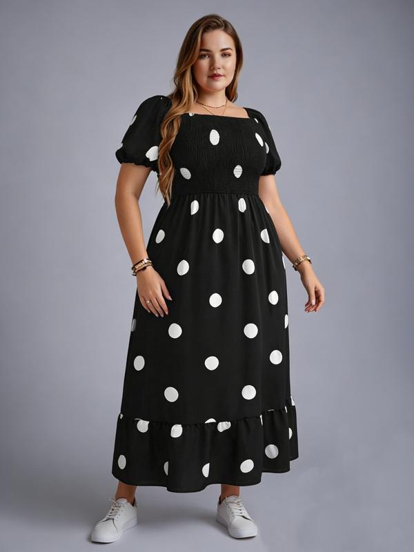 French-Style Ditsy Floral Top (Plus)