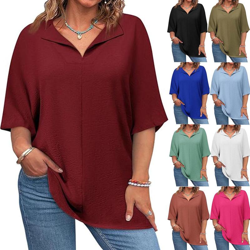 Imily Bela Curve Short-Sleeve Top (Plus)