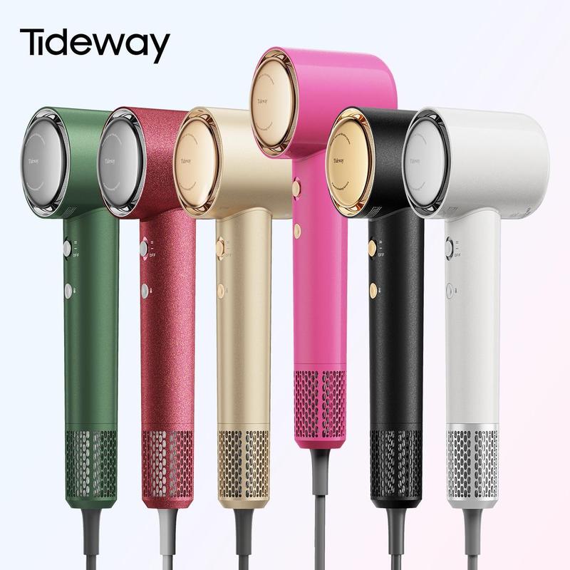 Tideway H11 Plasmix High-Speed Multifunctional Hair Dryer - Plasma Ionic Scalp Care Beauty Product with Intelligent Temp Control, Self-Cleaning, Anti-Static, Frizz-Free Features, Ideal Mom Gifts for Women Summer Hair Style#SummerWins #DealsForYouDays