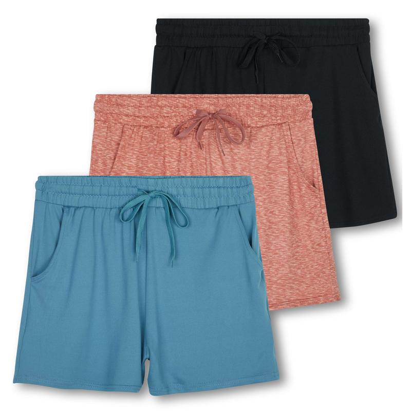 Real Essentials Lounge Shorts (3-Pack)