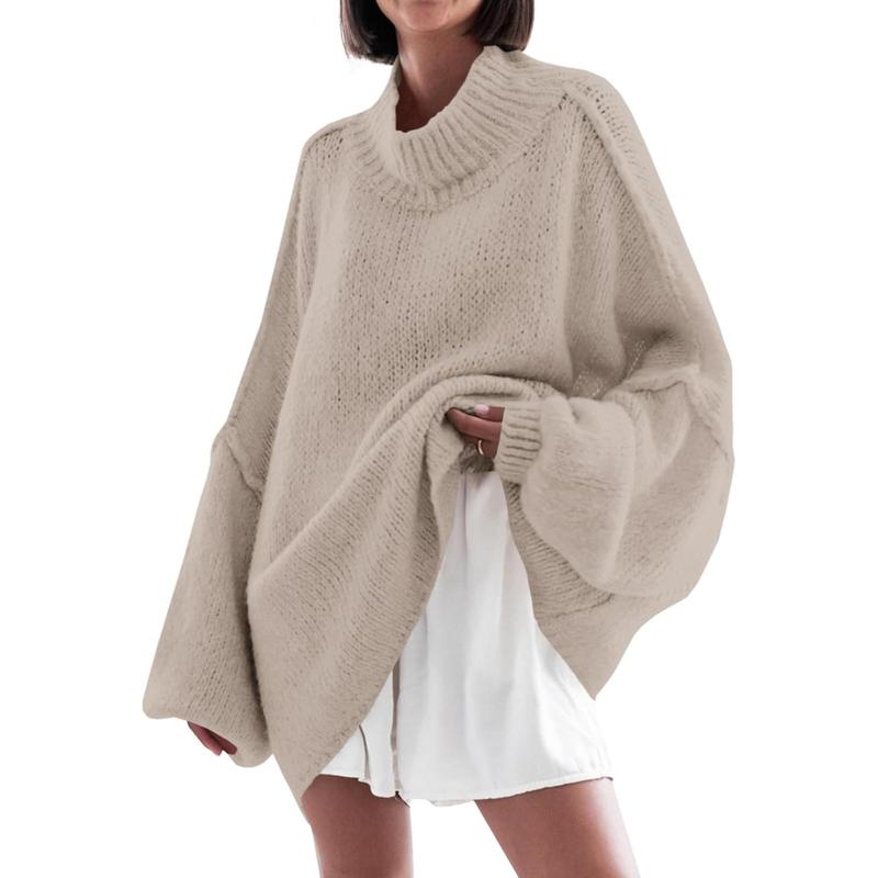Imily Bela Mock Neck Batwing Sweater