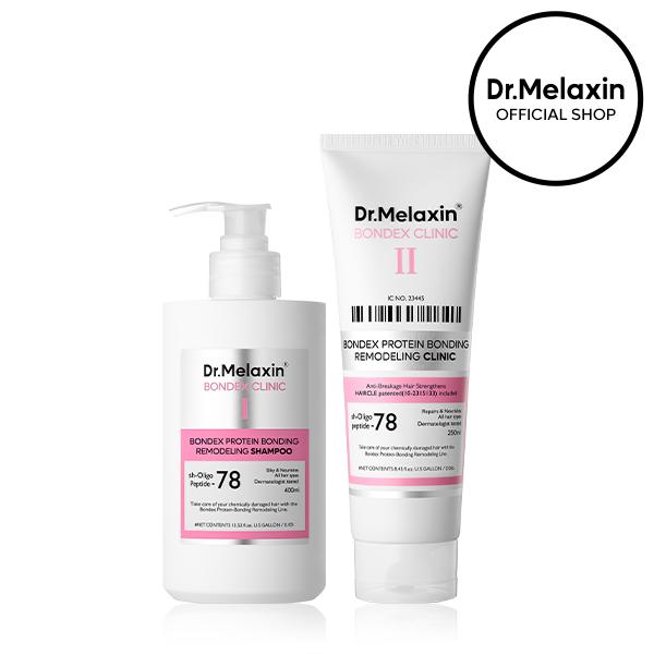 [Dr.Melaxin Official] Bondex Hair Protein Bonding Remodeling Line - Treatment & Shampoo | Softness, Repair, Glossy, Strength, Hydration