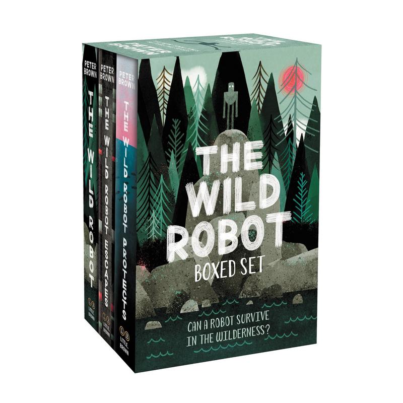 The Wild Robot Boxed Set by Peter Brown [Hardcover Book]