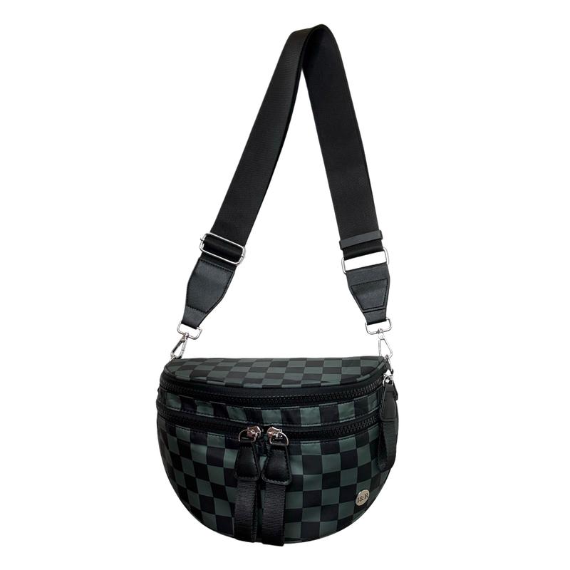 The Iris Best Version Crossbody Bag (#8061) Women's Fashion Saddle Bag - By Iris & Rainbow