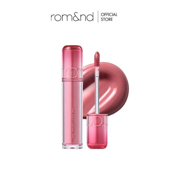 rom&nd THE JUICY LASTING TINT Cosmetic - Liquid Lip, Tinted Moisturizing Lip Gloss, All Skin Types Beauty Product, Single Item