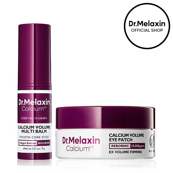 [Dr.Melaxin Official] Calcium Volume Multi Balm+Eye Patch 60ea Korean Skin Care Cosmetics with Collagen Extract Elasticity Eye Shield Skin Repair