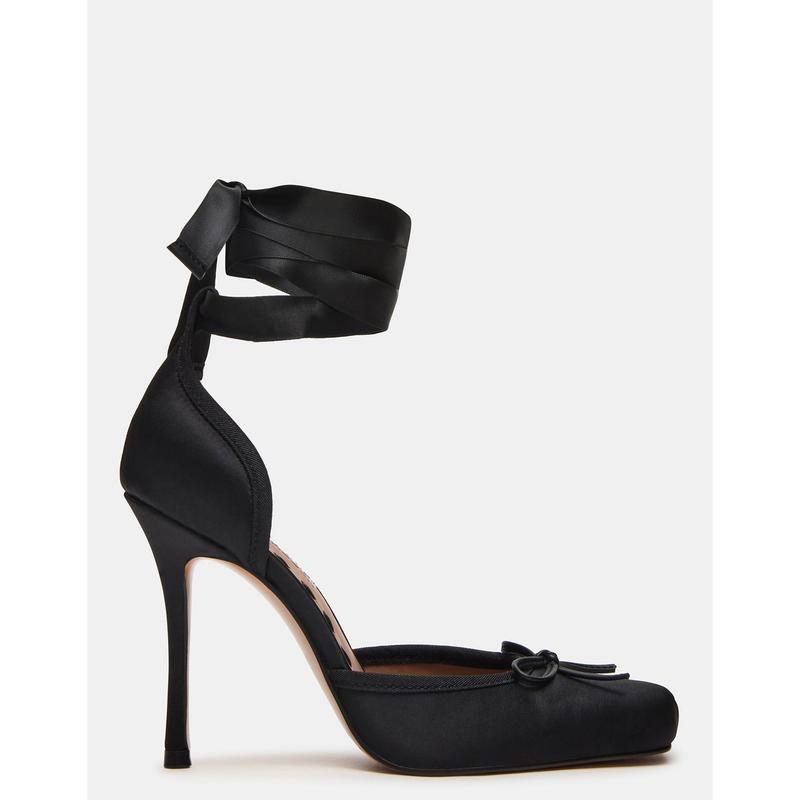 Steve Madden LARINA BLACK SATIN