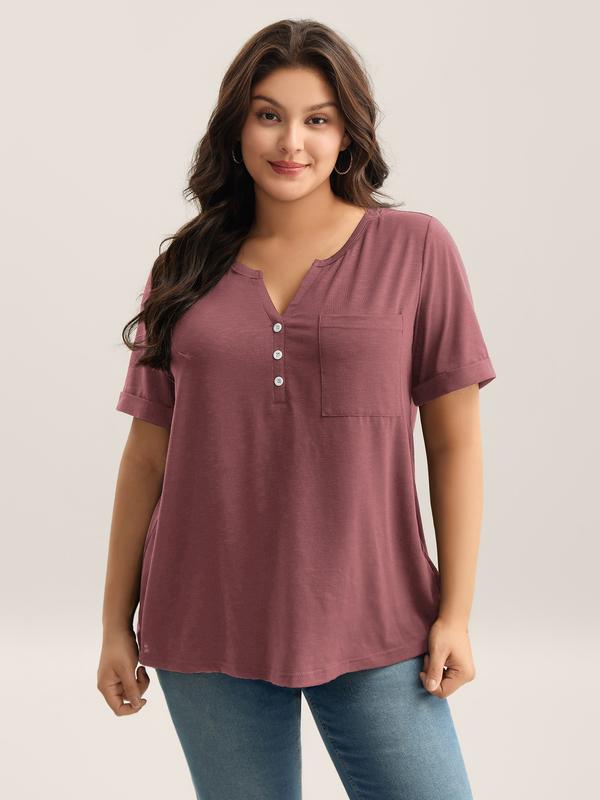 BloomChic Minimalist Blouse (M-6X)