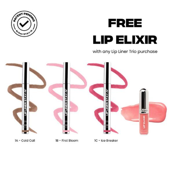 sacheu Lip STAY-N Trio - 3xOG Peel-Off Lip Stain - All-Day Wear Transfer-Proof Lip Stain - Infused with Hyaluronic Acid & Vitamin E for All Skin Types - Vegan & Cruelty-Free