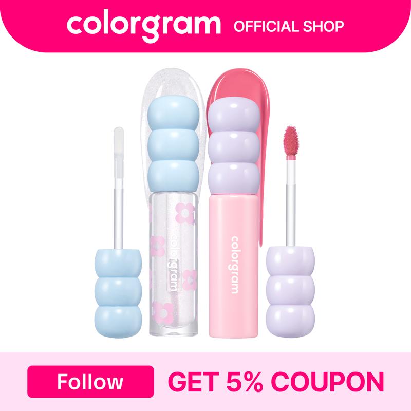 Colorgram Fruity Glass Tint Duo - bestselling glossy-to-stain lip set for juicy, vibrant lips daily I summervibes