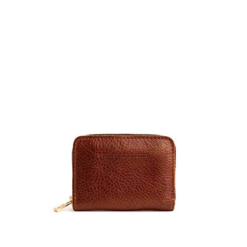 Portland Leather Small Zip Wallet