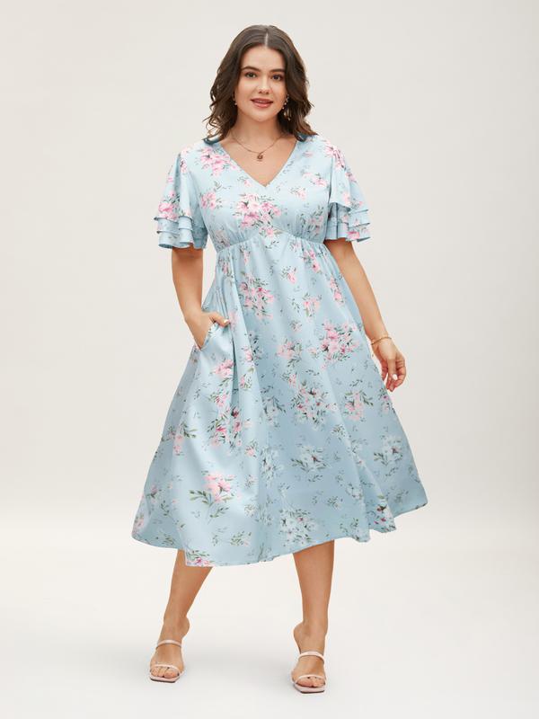 BloomChic Tiered Ruffle Sundress