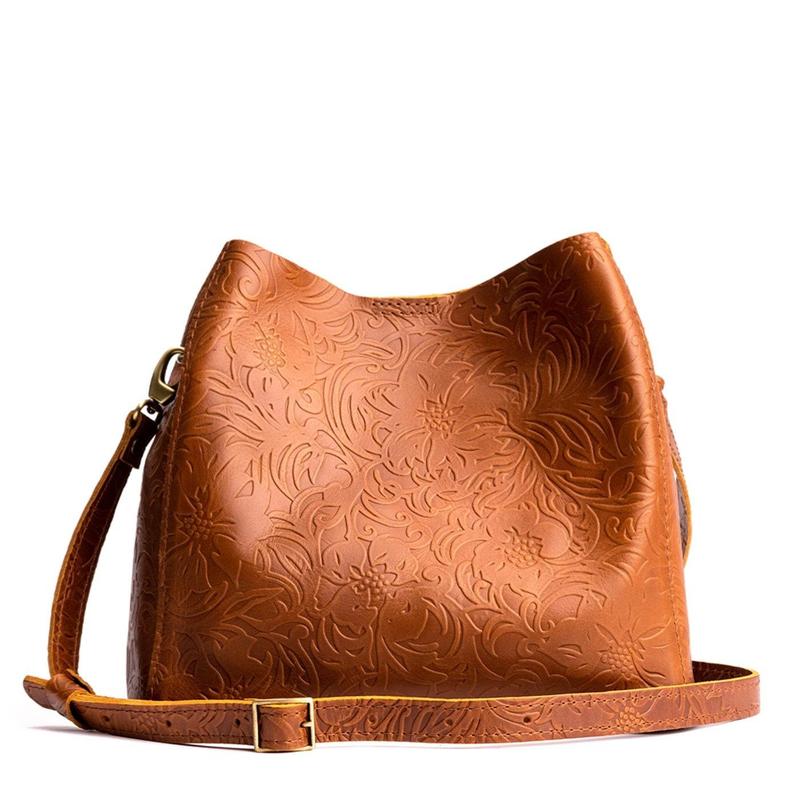 Portland Leather Butterfly Bucket Bag