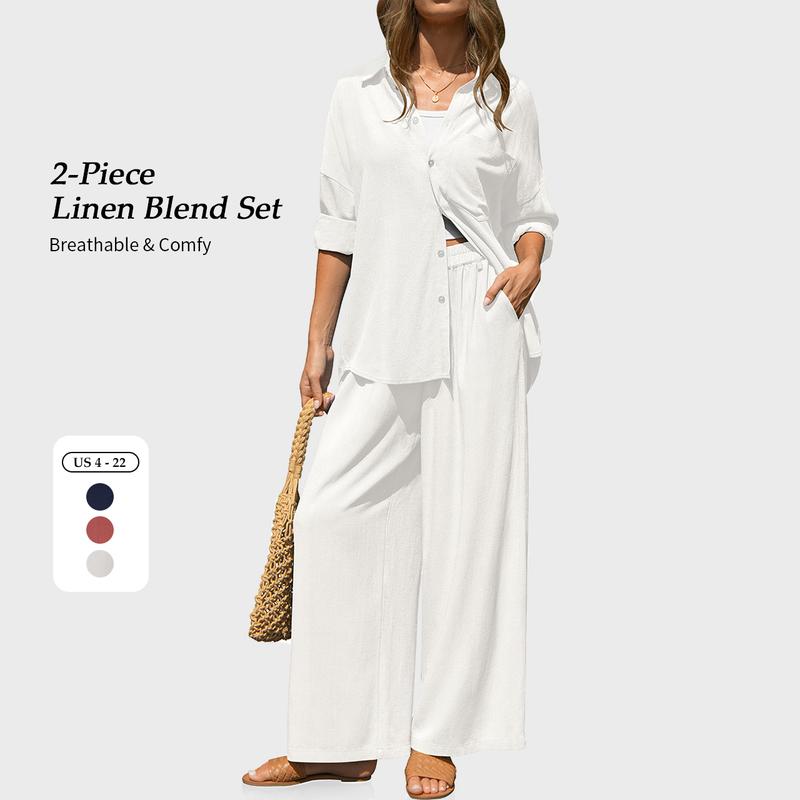 TARSE Linen Shirt & Pants Set